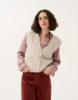 Sirdar 10784 Moss Stitch Vest - Knitting Pattern
