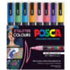 Uni Posca 0.9-1.3mm Fine 8 Pack - Glitter