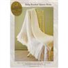 Alpaca Yarns 1130 Baby Brushed Alpaca Throw - Knitting Pattern