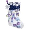 Bucilla Felt Stocking Applique Kit - Frosty Night