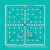 Creative Grids 8-1/2in Square It Up or Fussy Cut Square Quilt Ruler