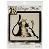 Design Works Cross Stitch Kit: Kitty Trio