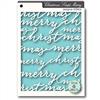 Memory Box Stencils - Script Merry