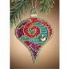 Mill Hill Beaded Cross Stitch Kit - Garnet Spiral