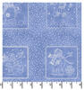 Maywood Roly-Poly Snowmen Patches Blue