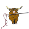 Emma Ball Highland Coo Needle Minder
