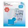Carl Personal Paper Trimmer Replacement Blades 4/Pkg - Straight