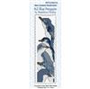 CraftCo Cross Stitch Kit Bookmark - Madeleine Findley's NZ Blue Penguins