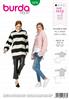Burda Style Pattern B6476 Pullover Collared Top