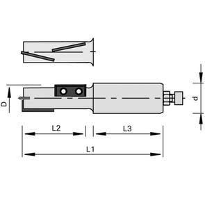 LEUCO SHEAR ANGLE TWO FLUTE FOR PANEL MATERIALS