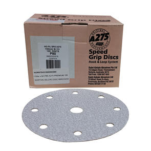 NORTON DISCS - 150MM 9 HOLE SPEED GRIP (100 PER BOX)