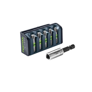FESTOOL ACCESSORIES IMPACT BIT HOLDER + 5 BITS