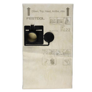 FESTOOL ACCESSORIES FIS-CT22 EXTRACTOR FILTER BAG 5