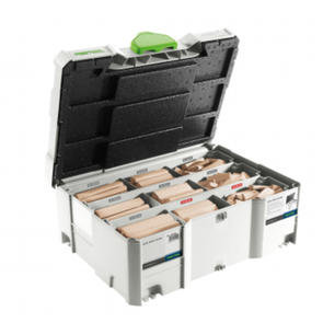 FESTOOL ACCESSORIES DOMINO XL Beech 12 mm / 14 mm Starter Systainer Set