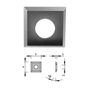 LEUCO PROFILE TURNOVER KNIVES HW WITH 4 CUTTING EDGES