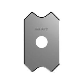 LEUCO SCRAPER TURNOVER KNIVES WITH 2 CUTTING EDGES & RADIUS