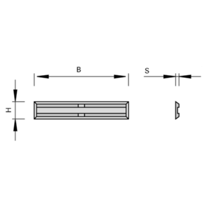 LEUCO MINI TURNOVER KNIVES HW WITH 2 CUTTING EDGES, END SHARPENED