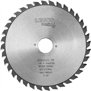 LEUCO SCORING BLADES FOR DIMENSION SAWS