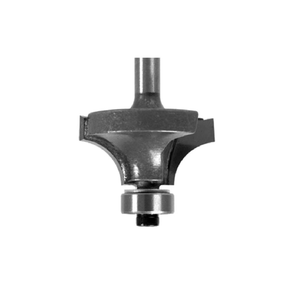 LINBIDE 2 FLUTE ROUND OVER BITS 1/4 (6.4) SHANK (WITH BEARING)