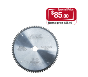 LINBIDE SAW BLADE NEGATIVE HOOK ALUMINIUM PLASTICS