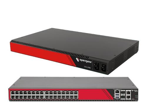 CM8132-10G, 32 selectable serial ports, 2x 10GbE SFP+, 2x 1GbE, TPM 2.0, Docker support, Dual DC