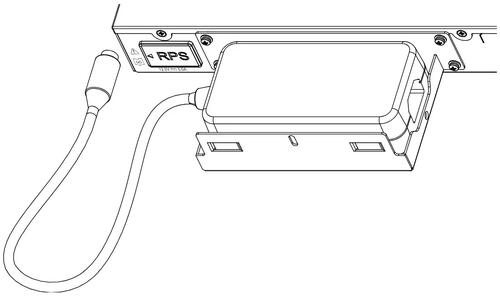 Optional external redundant power supply for GWN7832 Switch