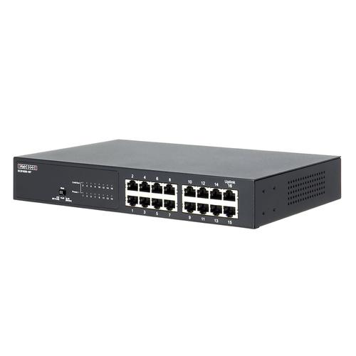 16-Port Rackmount Ethernet Switch, 10/100/1000 Mbps (Gigabit)