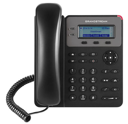 IP Phone, 132x48 LCD, 2x LAN, No PoE, No speed dial keys