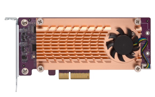 Dual M.2 SATA SSD expansion card; (PCIe Gen2 x2), for 2 M.2 SATA SSDs