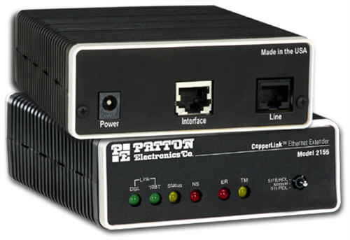 144 kbps Ethernet Extender Kit (1 Remote Unit and 1 Local Unit) PSUs included