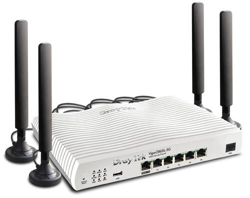5G Triple WAN Router, LTE, ADSL/VDSL, UFB, 5x Gig LAN