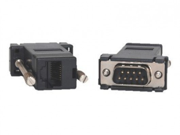 Adapter RJ45-DB9M straight
