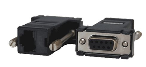 Adapter RJ45-DB9F DCE crossover