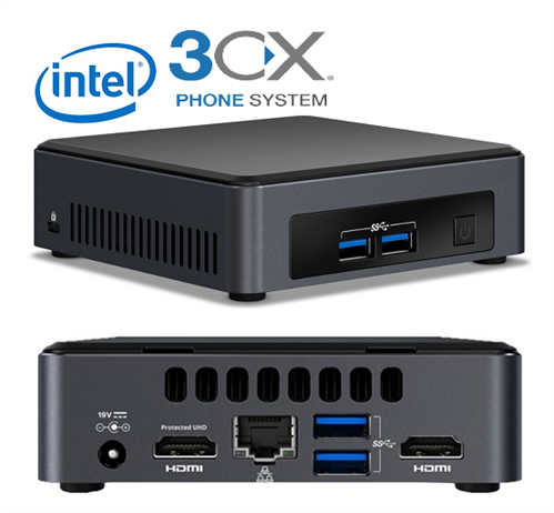 3CX Hardware PBX with Professional edition ANNUAL license, 4SC