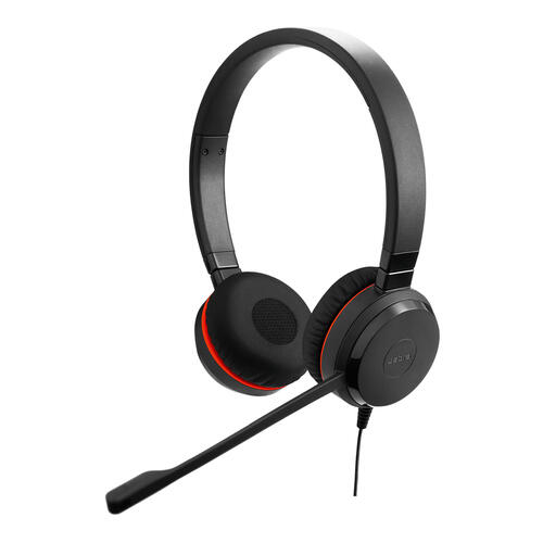 Evolve 30 II Stereo Wired (3.5mm and USB-A) Headset, UC