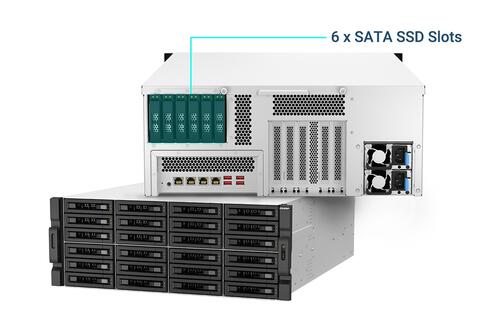 30-Bay Enterprise NAS, Xeon 8-core CPU, 64GB RAM, 2x 10GigE, 2x2.5GigE