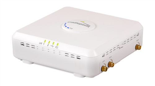 3G/4G/LTE Router, Dual-SIM, 2 GigE Ports, PoE, Serial Port for OoB