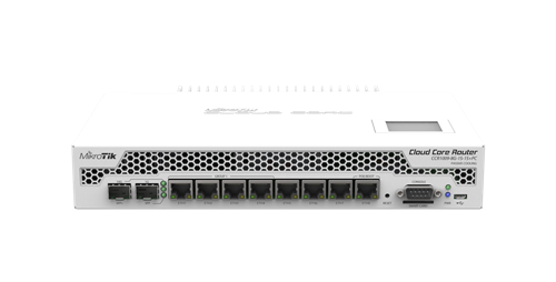 High Performance Router, 7 GigE, 1 SFP, 1 SFP+, passive cooling