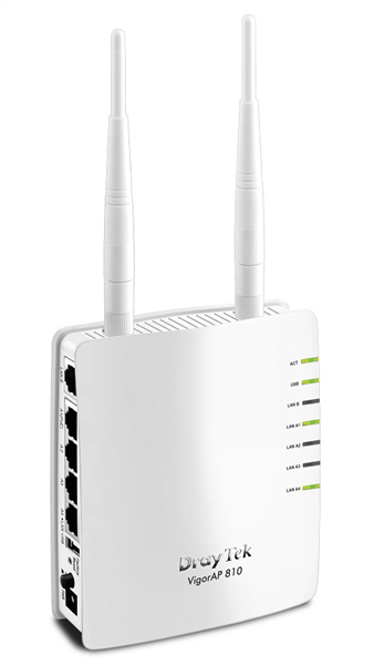 300Mbps 802.11b/g/n Wireless Access Point, 5 LAN Ports, dual subnet, VLAN, PoE