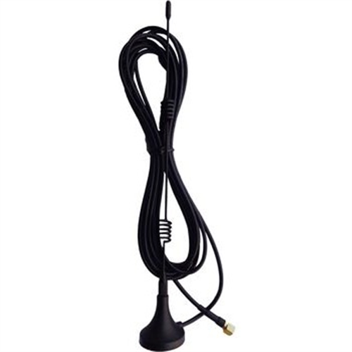 Omni-Directional WiFi antenna, 7dBi, 2.4GHz, Magnetic Base, 3m lead