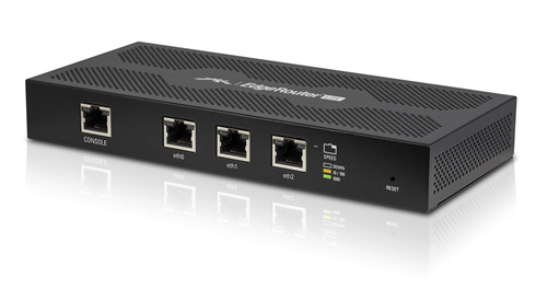 EdgeMAX EdgeRouter with 3x Gigabit Ethernet Ports
