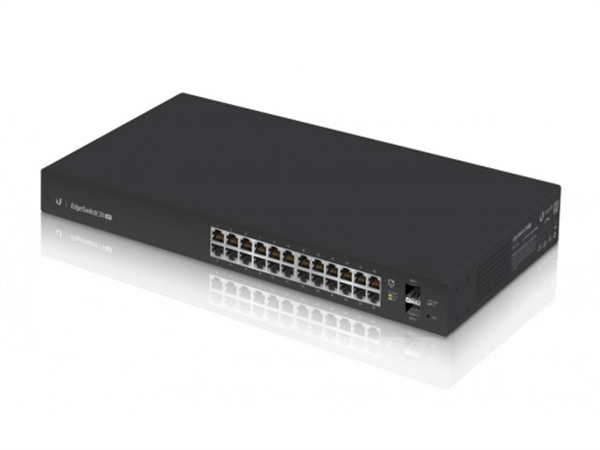 24-Port Gigabit Ethernet Managed Switch, 2 SFP Ports