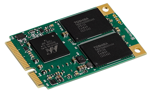 mSATA cache module, 128GB x2