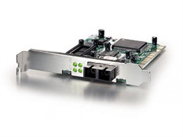 Fast Ethernet Fiber PCI Network Card, 1 x SC Multi-Mode Fiber