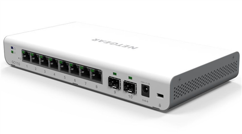 8-Port Gigabit Ethernet Managed Switch, with 2x SFP, Insight