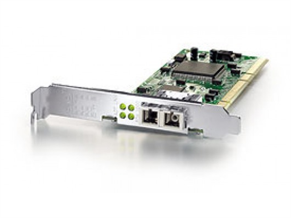 Gigabit Ethernet Fiber PCI Card, SC connector, 32/64bit 1000Base-SX