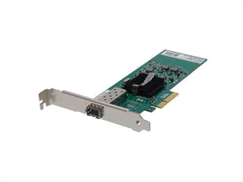 Gigabit Fiber PCIe Network Card, SFP, 4 x PCIe
