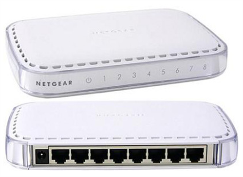 8-Port Gigabit Ethernet Switch, Unmanaged, Desktop Sized