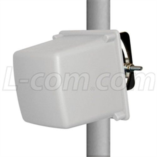 L-com 2.4 GHz 10dBi Dual Polarity 802.11n, Mini Panel Antenna
