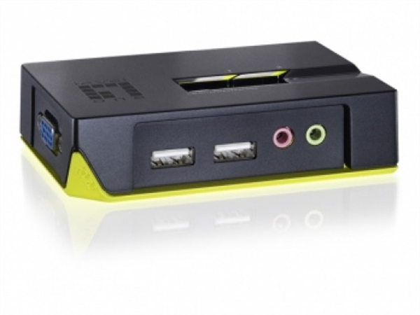 2-Port USB KVM Switch with Audio